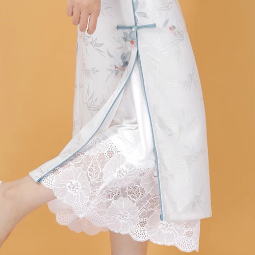 Spitze damen blumen petticoat - blumen,
